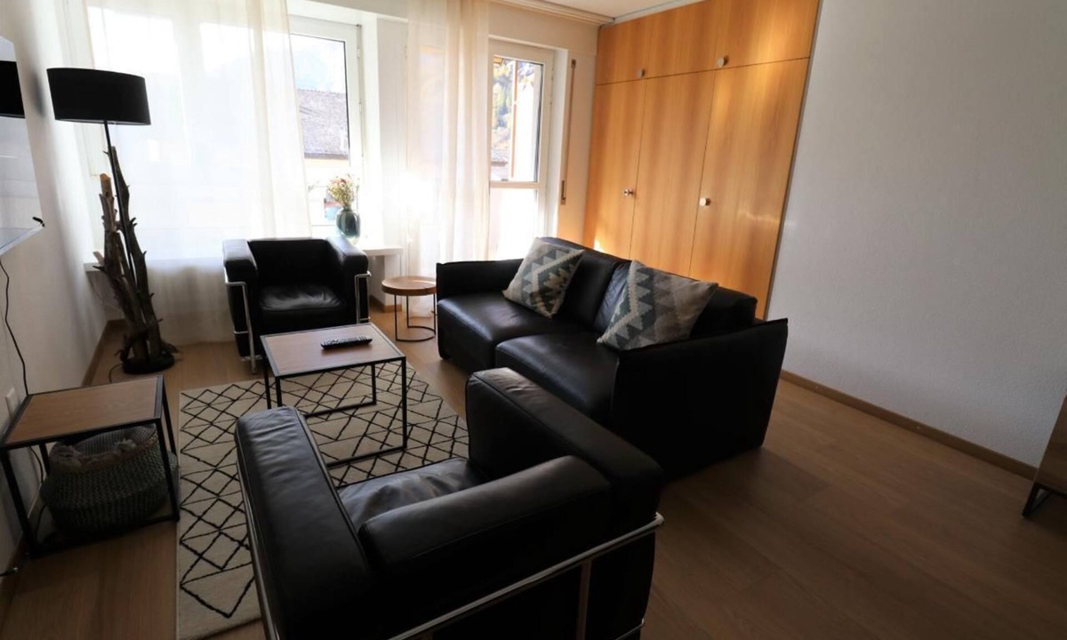 Ferienwohnung Ort Für Personen Schlafzimmer | Leukerbad