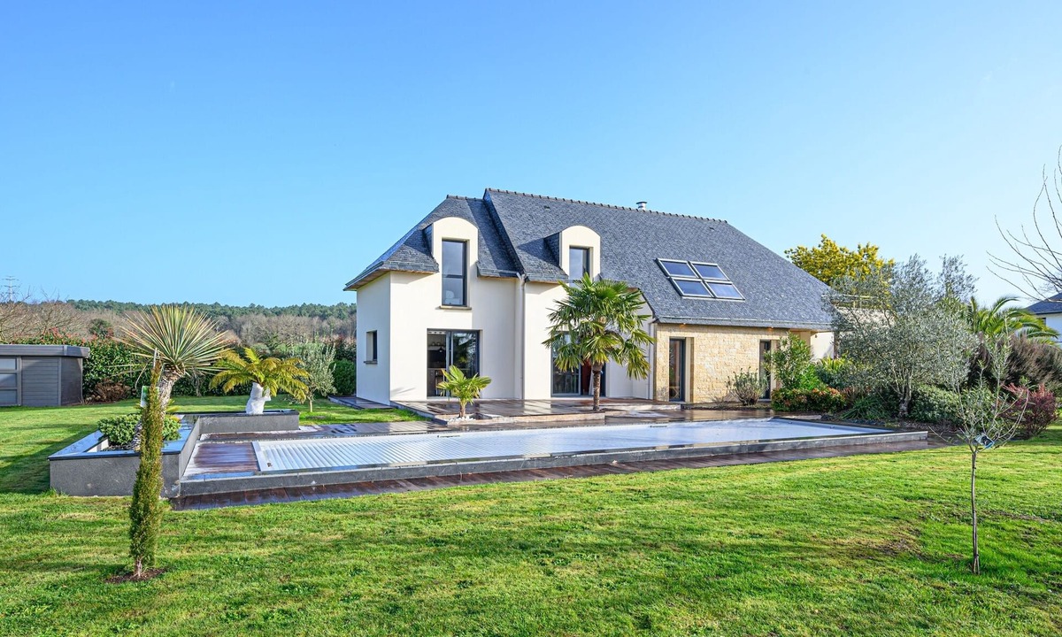 Hameau De Bizole Magnifique Maison Contemporaine Piscine Chauffée | Trefflean