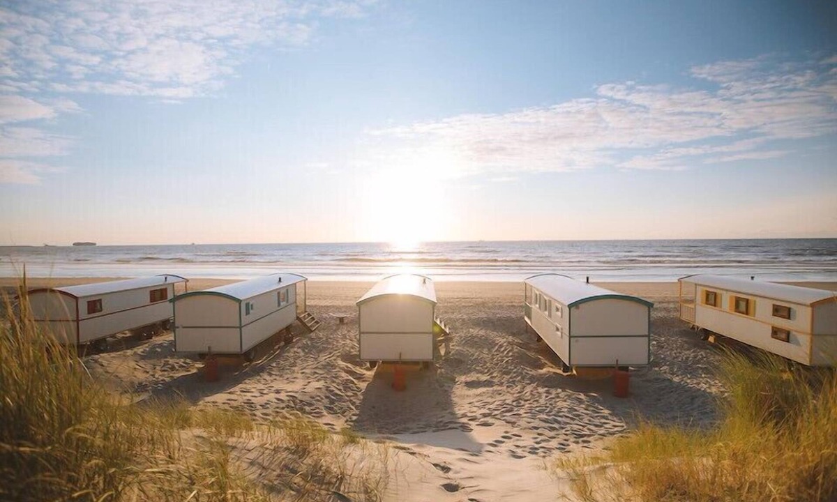 Pipowagen Op Het Strand | 's-Gravenzande