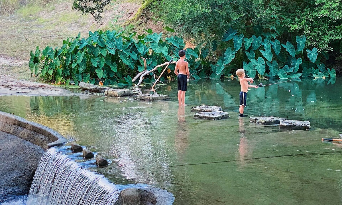 Waterfront Creek Frontage Kayaking Swimming | Sutherland Springs