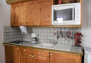 100m from ski slopes, 1st floor, balcony, tv, ski locker, 25m², Pralognan-la-Vanoise