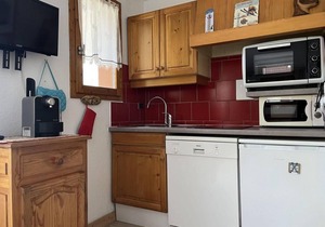 100m from ski slopes, 1st floor, balcony, tv, ski locker, 44m², Pralognan-la-Vanoise