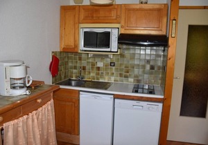 100m from ski slopes, 1st floor, balcony, tv, ski locker, 34m², Pralognan-la-Vanoise
