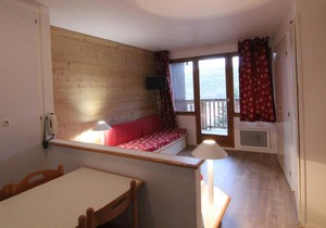 10m from resort center, 6th floor, balcony, tv, ski locker, 26m², Alpe d'Huez