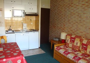10m from ski slopes, 3rd floor, balcony, parking, tv, ski locker, 20m², Pralognan-la-Vanoise