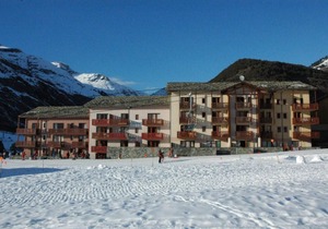 10m from ski slopes, 1st floor, view village, balcony, tv, ski locker, 27m², Termignon-la-Vanoise