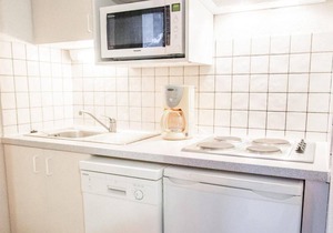 130m from ski slopes, 4th floor, balcony, parking, tv, ski locker, 32m², La Norma