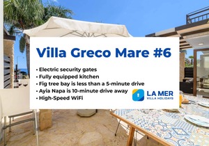 160 m² Villa ∙ 3 bedrooms ∙ 6 guests