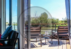 2 bedroom beautiful ship in Ohé & Laak