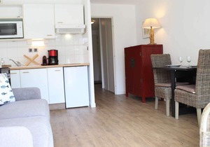2-room apartment with pool and direct beach access in Châtelaillon-Plage