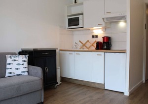 2-room apartment with pool and direct beach access in Châtelaillon-Plage