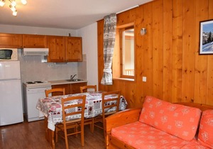 2nd floor, swimming pool, balcony, parking, tv, ski locker, 36m², Pralognan-la-Vanoise