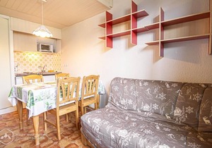 300m from ski slopes, 3rd floor, view open, balcony, tv, ski locker, 34m², Aussois