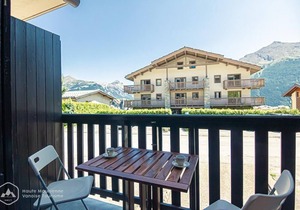 300m from ski slopes, balcony, tv, ski locker, 21m², Aussois