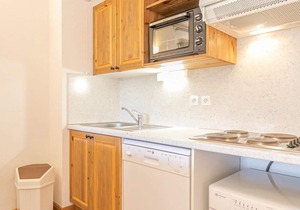 300m from ski slopes, floor -2, fitness, balcony, tv, ski locker, 50m², Aussois