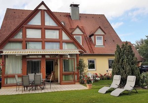 35qm-große Ferienwohnung am Altmühlsee mit Garten