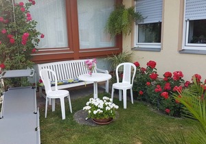 35qm-große Ferienwohnung am Altmühlsee mit Garten