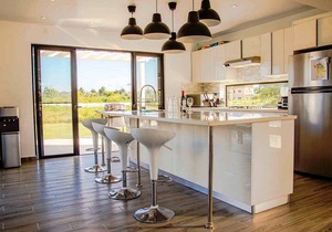 3BD villa with pool in beachfront resort: gym/tennis/basket/waterpark/playground