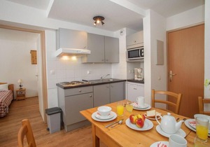 50m from ski slopes, balcony, tv, 19m², Tignes