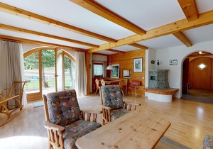 5½-roomed apartment on the ground floor, 140m2.