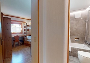 5½-roomed apartment on the ground floor, 140m2.