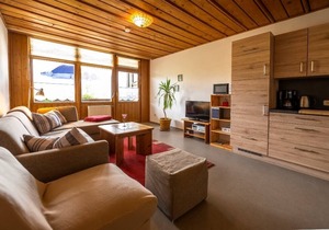 56qm große 2-Zimmerwohnung mit Balkon für 2 bis 5 Personen