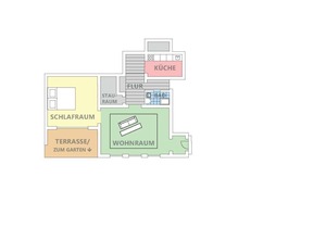 65 m² Apartment ∙ 1 bedroom ∙ 3 guests