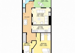 72 m² Apartment ∙ 2 bedrooms ∙ 8 guests
