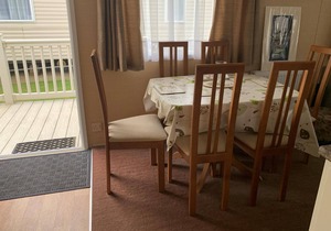 8 berth caravan with decking at Manor Park in Hunstanton ref 23065W