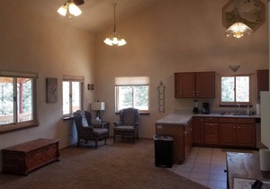 A Mountain retreat that is close to the action, but just far enough from it.