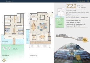 Altamar, 2 Bedroom, Sea View 4PAX Z22