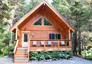 Alyeska Hideaway Log Cabins - Placer Cabin