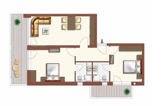 Apartment ∙ 5 guests