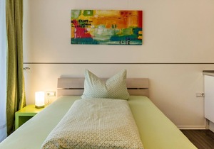 Apartment 3 in Apartment House “Aach Apart” near Lake Constance with Wi-Fi & Balcony
