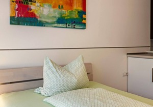 Apartment 3 in Apartment House “Aach Apart” near Lake Constance with Wi-Fi & Balcony