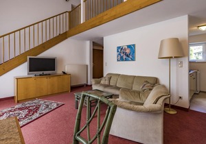 Apartment 1, - 2 people with terrace, 50sqm, bedroom on the gallery
