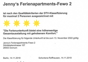 Apartment 2 - Jenny's Ferienappartements