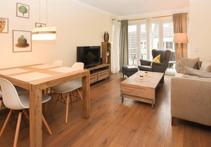Apartment 4 with balcony in the Baltic Sea Lodge house in Scharbeutz