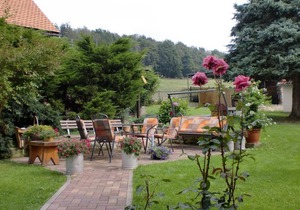 Apartment "Barbarine", living/bedroom - Ferienhof Müller