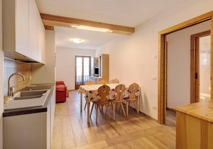 Apartment 'Chalet Meridiana Appartamento 6' with Mountain View