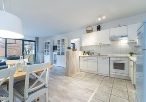 Apartment Das Storchennest with terrace in the Villa Seewind in Dahme