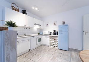 Apartment Das Storchennest with terrace in the Villa Seewind in Dahme