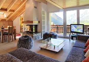 Apartment Edelweiss A in Leukerbad - 6 persons, 2 bedrooms