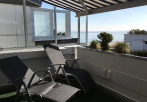 Apartment house Terrassenhügel - Strandallee 140, direct beach location -Teilseebli