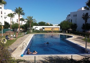 Apartment in La Cala de Mijas with Sea View, Shared Pool & Wi-Fi