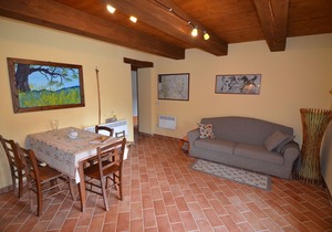 Apartment in Pennabilli with Garden, Garden Furniture, BBQ