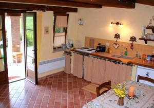 Apartment in Pennabilli with Garden, Garden Furniture, BBQ