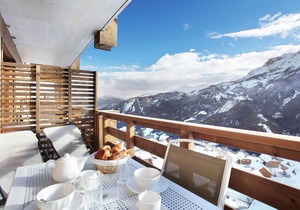 Apartment in the active Pra Loup and Espace Lumière
