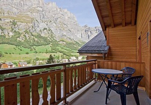 Apartment Les Naturelles in Leukerbad - 5 persons, 1 bedrooms