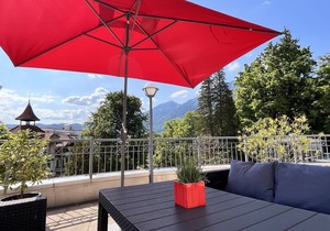 Apartment no. 12, 45sqm, shower/WC, living/bedroom, balcony with mountain view
